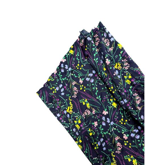 Victoria’s Secret Black Floral Wide-Leg Jumpsuit Size Small - Picture 3 of 6